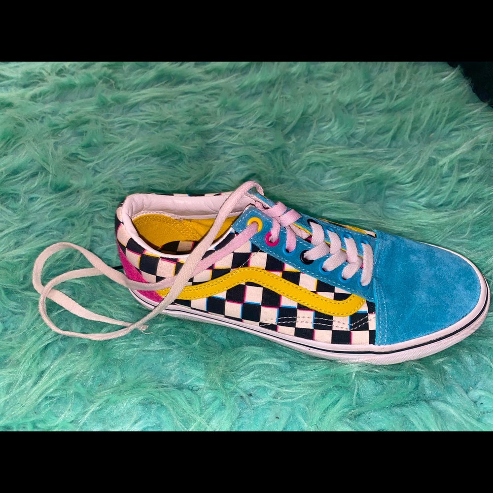 Size 8 colorful vans